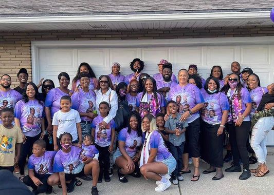 Large group orders 20 or more front and back